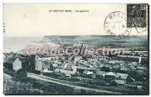 Cartes postales Le Treport Mers Vue Generale