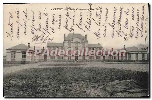 Cartes postales Yvetot Ecole Communale Des Filles