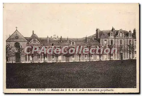 Ansichtskarte AK Yvetot Maison Des SSCC et De I'Adoration Perpetuelle