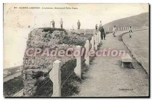 Ansichtskarte AK Saint Adresse Le Plateau Boulevard Felix Faure