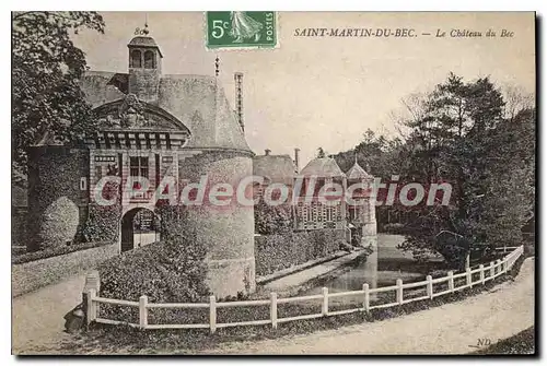 Cartes postales Saint Martin Du Bec Le Ch�teau du Bec