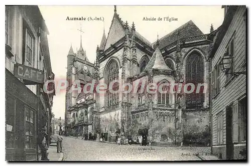 Cartes postales Aumale Abside De I'Eglise