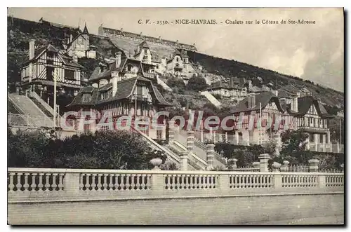 Cartes postales Nice Havrais Chalets Sur Le Coteau De Ste Adresse