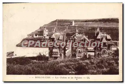 Cartes postales Bois De Cise Les Chalets Et Les Falaises