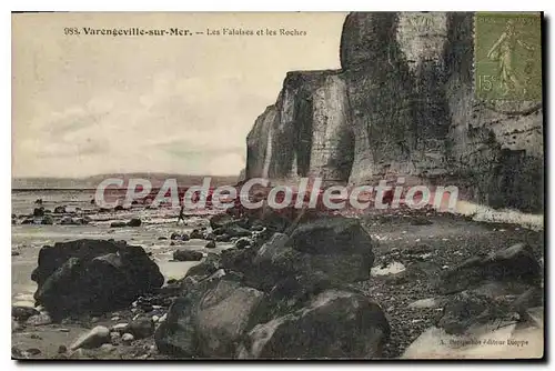 Cartes postales Varengeville Sur Mer Les Falaises Et Les Roches