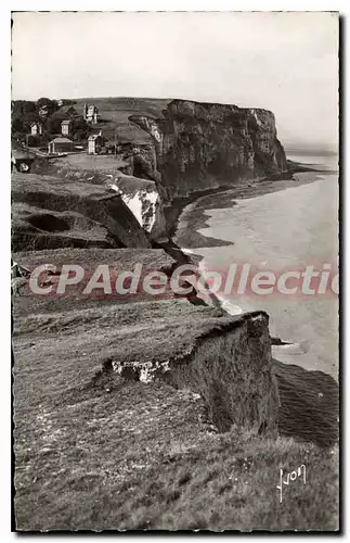 Cartes postales Berneval Sur Mer Les Falaises A Maree Haute