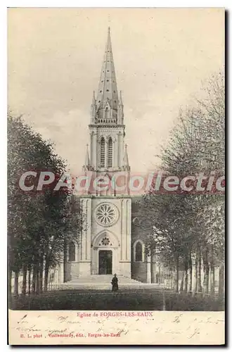 Cartes postales Forges Les Eaux L'Eglise