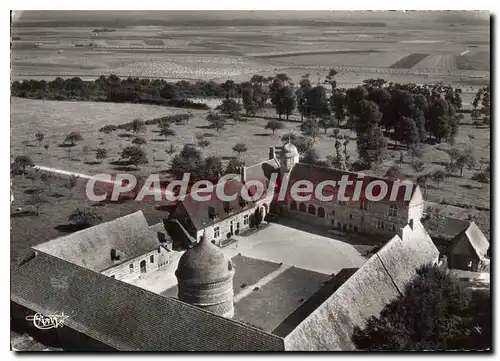 Cartes postales moderne Varengeville Sur Mer Vue Aerienne Le Manoir D'Ango