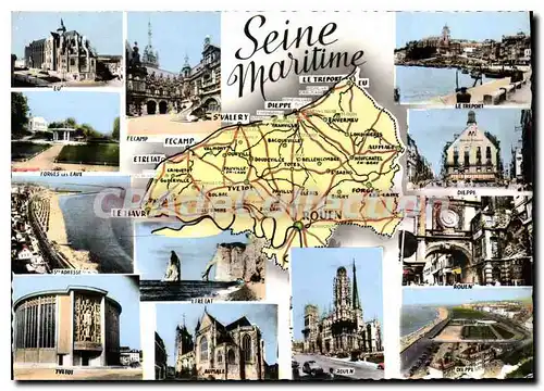 Cartes postales moderne Seine Maritime rouen Sous Prefectures