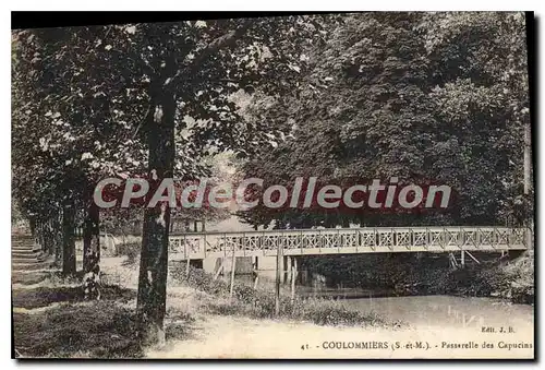 Cartes postales Coulommiers Passerelle Des Capucins