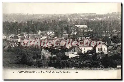 Cartes postales Coulommiers Vue Generale Partie Centre