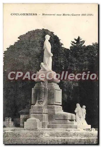 Cartes postales Coulommiers Monument Aux Morts