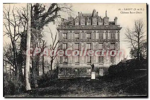 Cartes postales Lagny Chateau Saint Denis