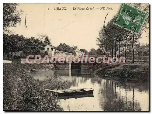 Cartes postales Meaux Le Vieux Canal