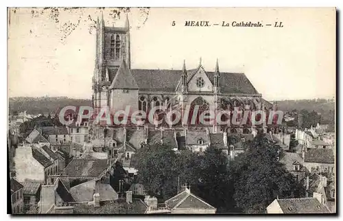 Cartes postales Meaux La Cathedrale