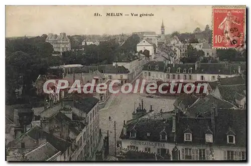 Cartes postales Melun Vue Generale