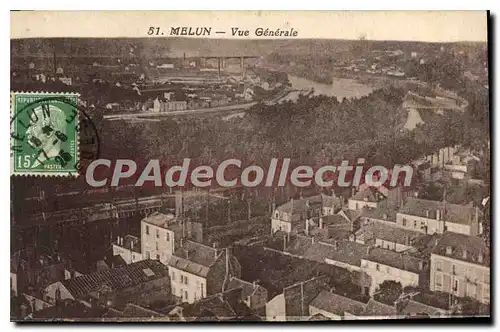 Cartes postales Melun Vue Generale