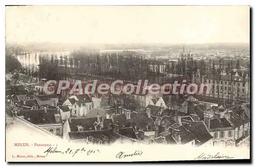 Cartes postales Melun Panorama