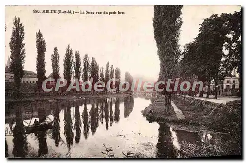 Cartes postales Melun La Seine Vue Du Petit Bras