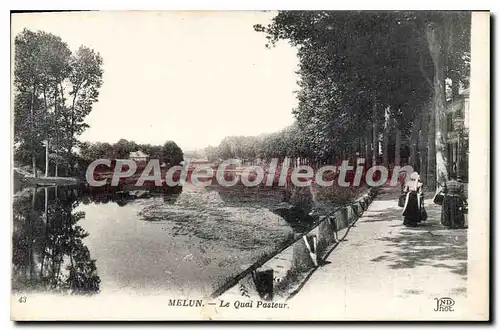 Cartes postales Melun Le Quai Pasteur