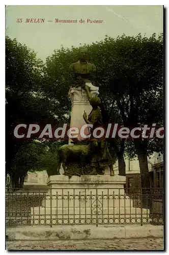 Cartes postales Melun Monument De Pasteur