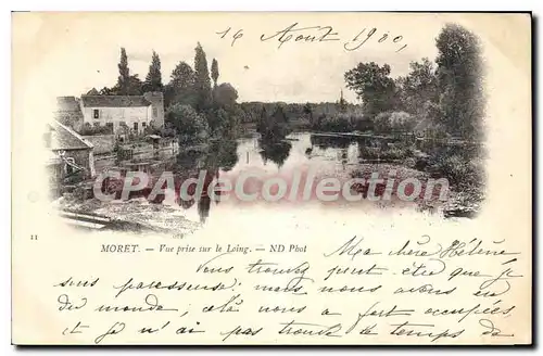 Cartes postales Moret Sur Loing Vue Prise Sur Le Loing