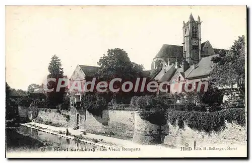 Cartes postales Moret Sur Loing Les Vieux Remparts