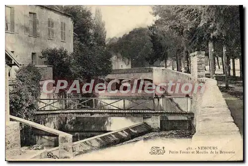 Cartes postales Nemours Petits Fosses Et Moulin de la Brasserie