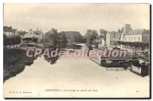 Cartes postales Nemours Le Loing En Amont Du Pont