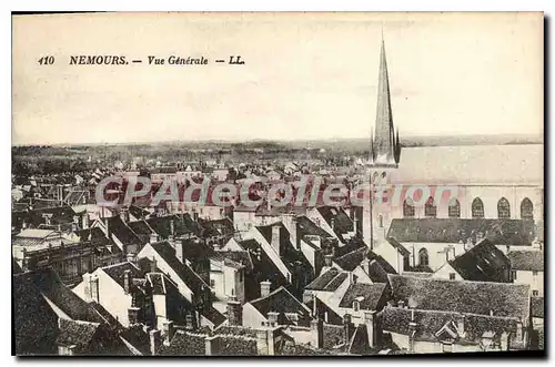 Cartes postales Nemours Vue Generale