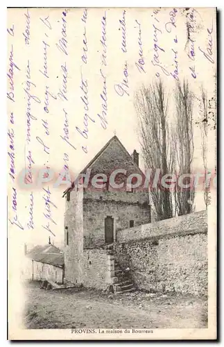 Cartes postales Provins La Maison Du Bourreau