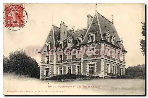 Ansichtskarte AK Pomponne Chateau De Cha�lis