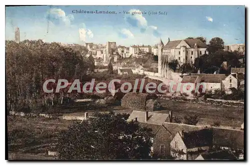 Cartes postales Chateau Landon Vue Generale