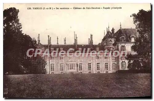 Cartes postales Nangis Ses Environs Chateau De Bois Boudran