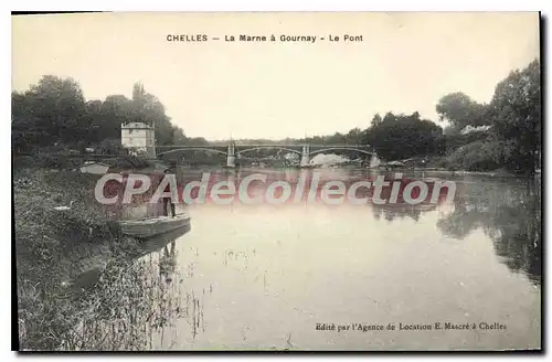 Ansichtskarte AK Chelles La Marne A Gournay Le Pont
