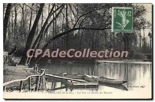 Cartes postales Chelles Les Iles En Amont Du Moulin