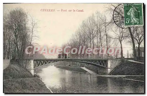 Cartes postales Chelles Pont Sur Le Canal