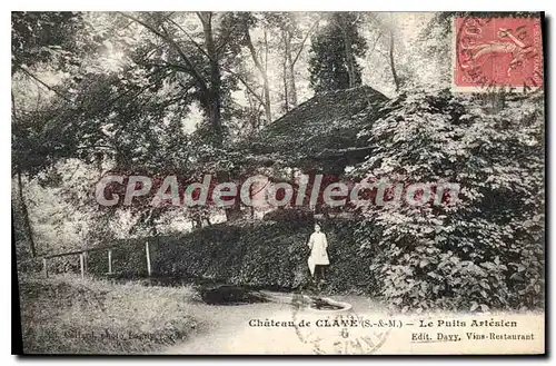 Cartes postales Chateau De Claye Le Puits Artesien