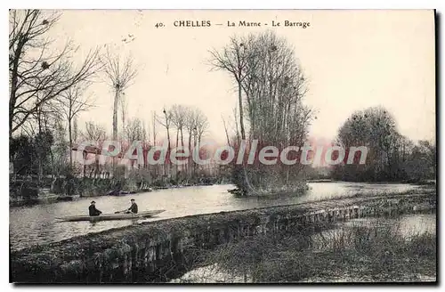 Cartes postales Chelles La Marne Le Barrage