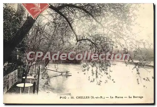 Cartes postales Chelles La Marne Le Barrage