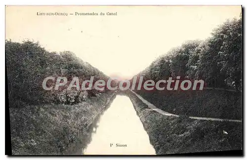 Cartes postales Lizy Sur Ourcq Promenades Du Canal