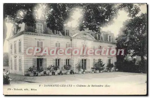 Cartes postales Dammarie Les Lys Chateau De Bellombre