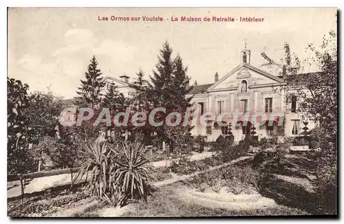 Cartes postales Les Ormes Sur Vouizie La Maison De Retraite Interieur