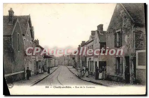 Cartes postales Chailly En Biere Rue De La Garenne