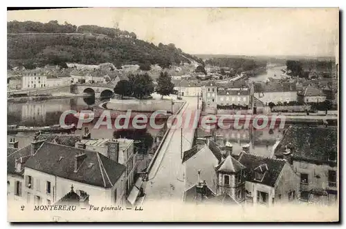 Cartes postales Montereau Vue Generale