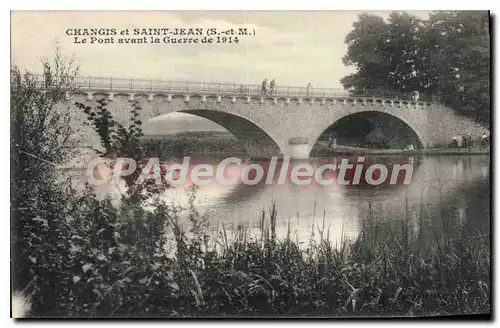 Cartes postales Changis Et Saint Jean Le Pont Avant La Guerre