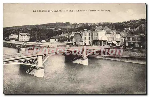 Cartes postales La Ferte Sous Jouarre Le Pont Et I'Entree