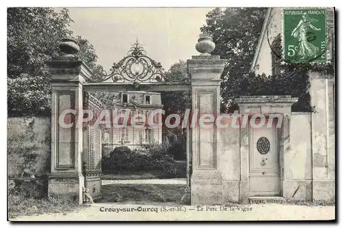 Cartes postales Crouy sur Ourcq Le Parc De La Vigne