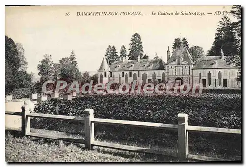 Cartes postales Dammartin Sur Tigeaux Le Chateau De Sainte Avoye