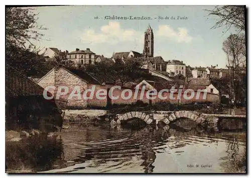 Cartes postales Chateau Landon Bords Du Fusin